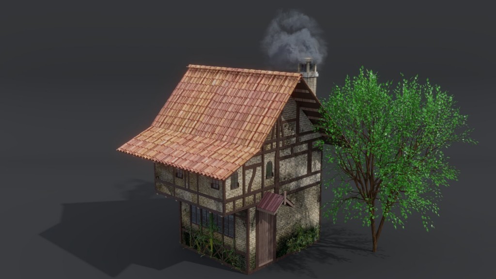 Medieval House (inspired from SnK franchise) preview image 1